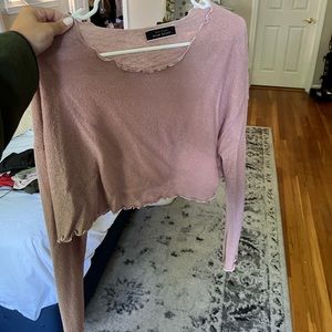 cropped sweater